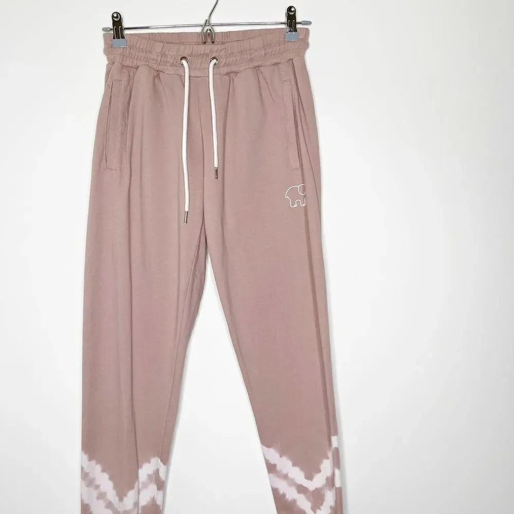 IVORY ELLA Pink Tie Dye Joggers